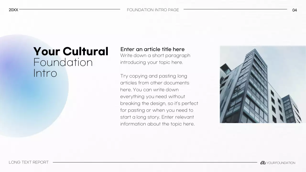 Pastel Modern Articles Report Presentation