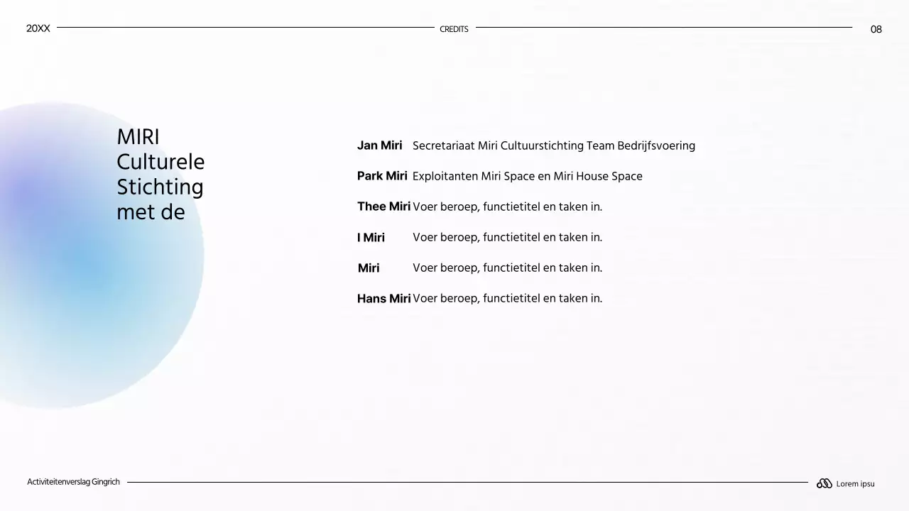Moderne rapporten in wit