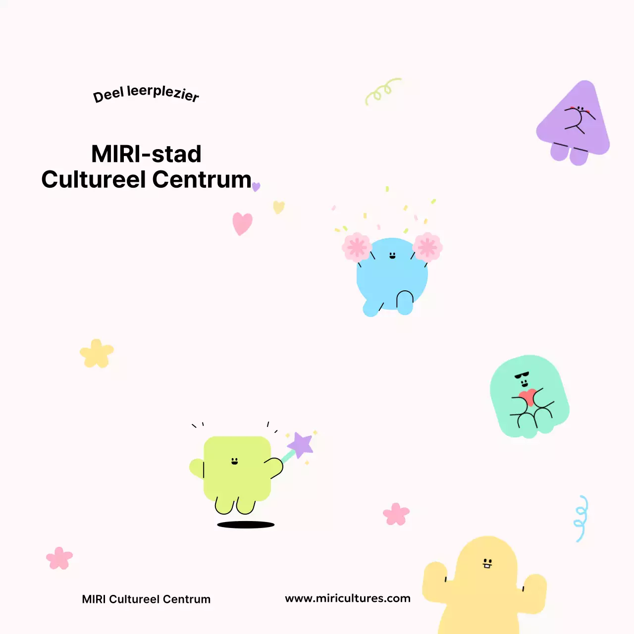 Ontwerp een overheidscampagne met een levendig karakter