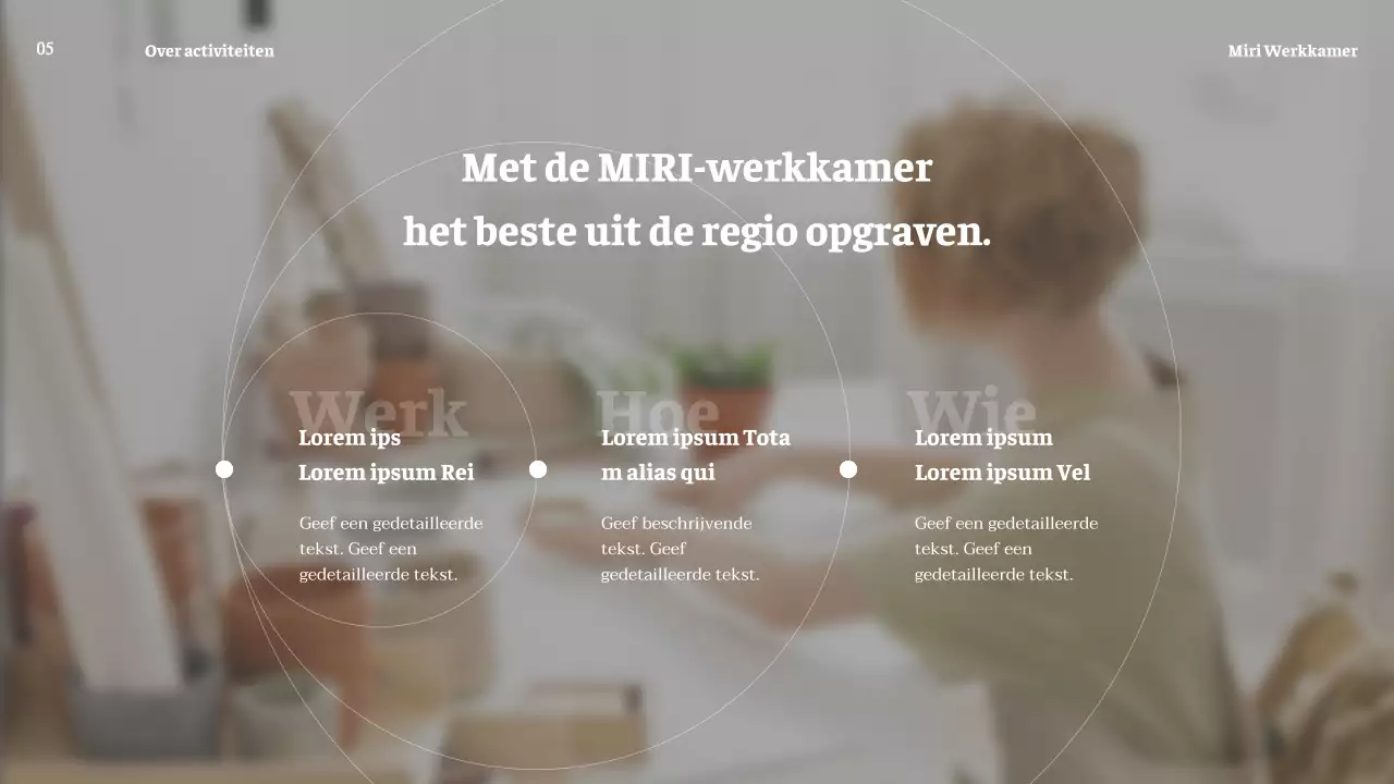 Promoot je verhuurbedrijf met een eenvoudige witte achtergrond