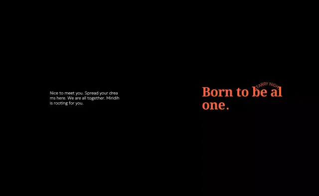 Perlengkapan selamat datang perusahaan yang terinspirasi dari gaya vintage dengan serif merah dan teks melengkung