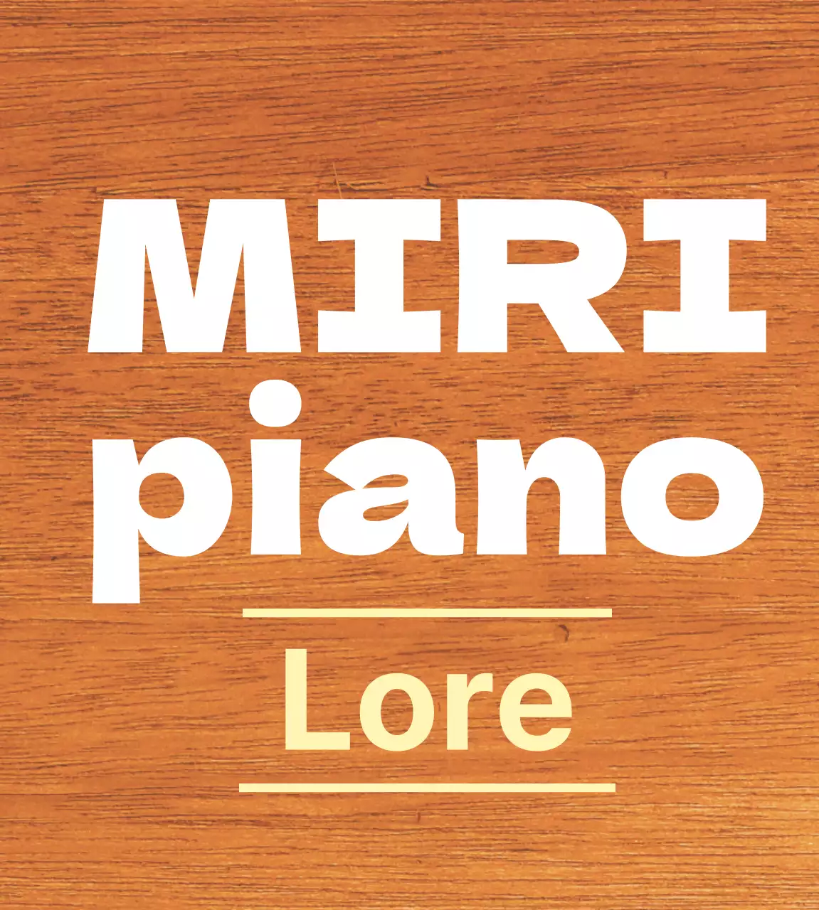 Una limpia guía de nombres de tiendas en blanco y amarillo claro