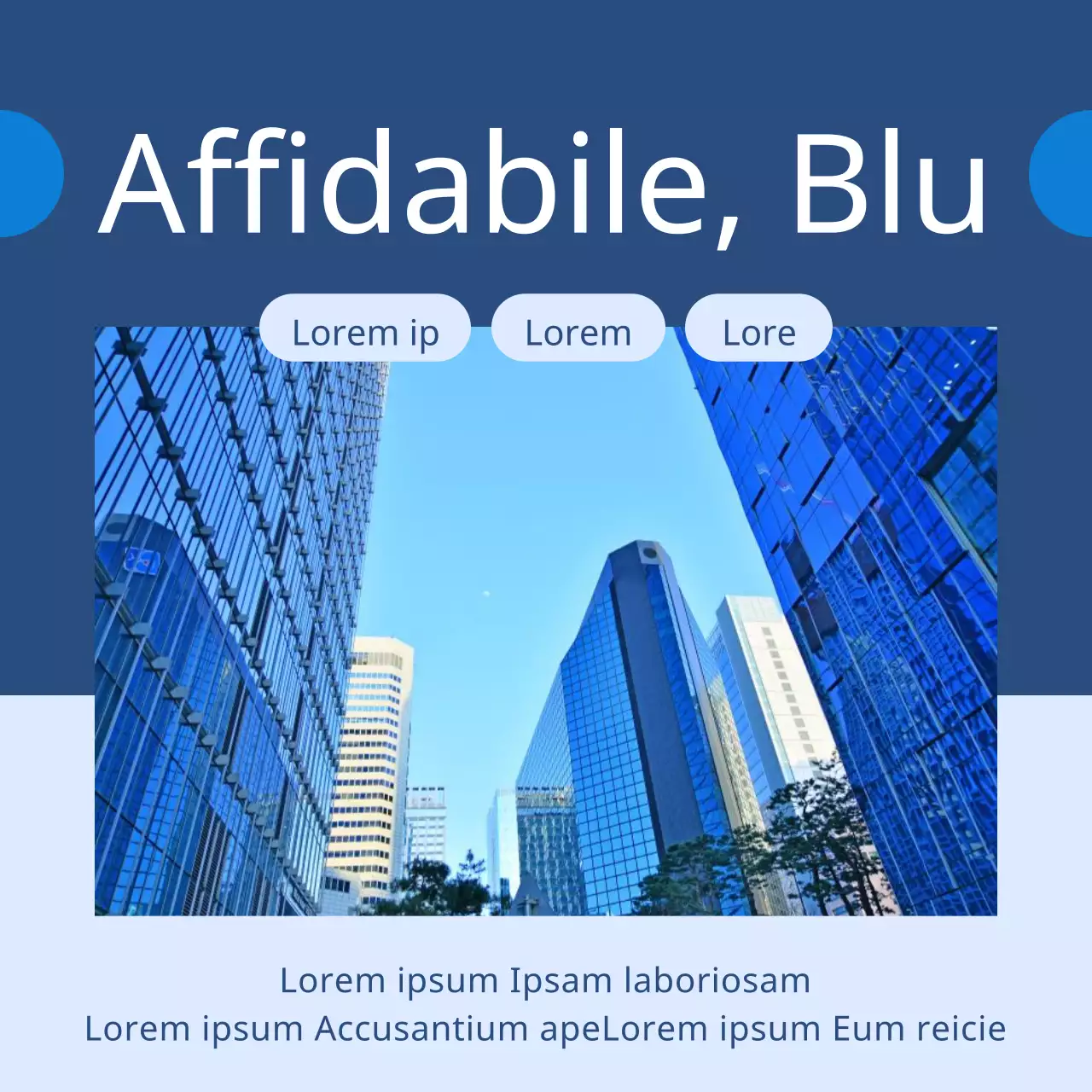 Copertine semplici per i social media nei colori arancione e arcobaleno