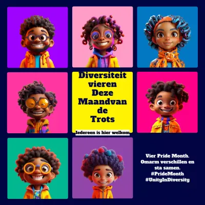 Vier diversiteit deze feestmaand