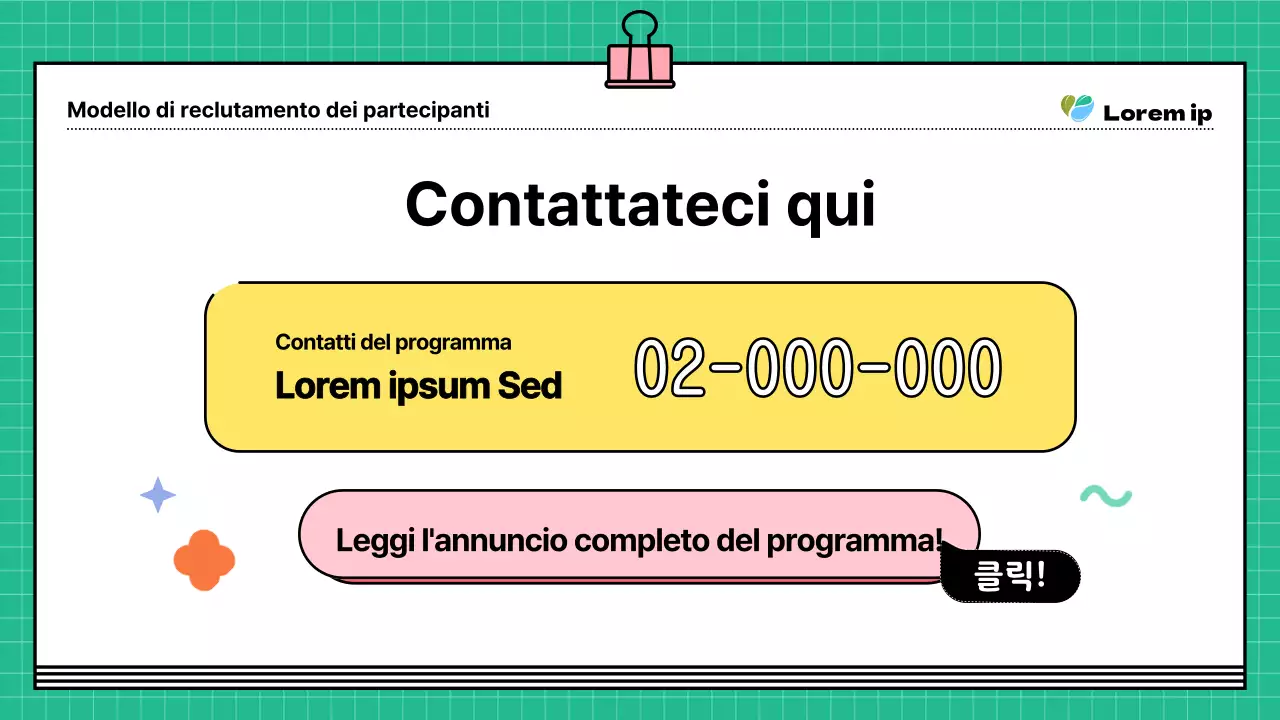 Una guida al reclutamento kitsch verde e gialla per il vostro programma
