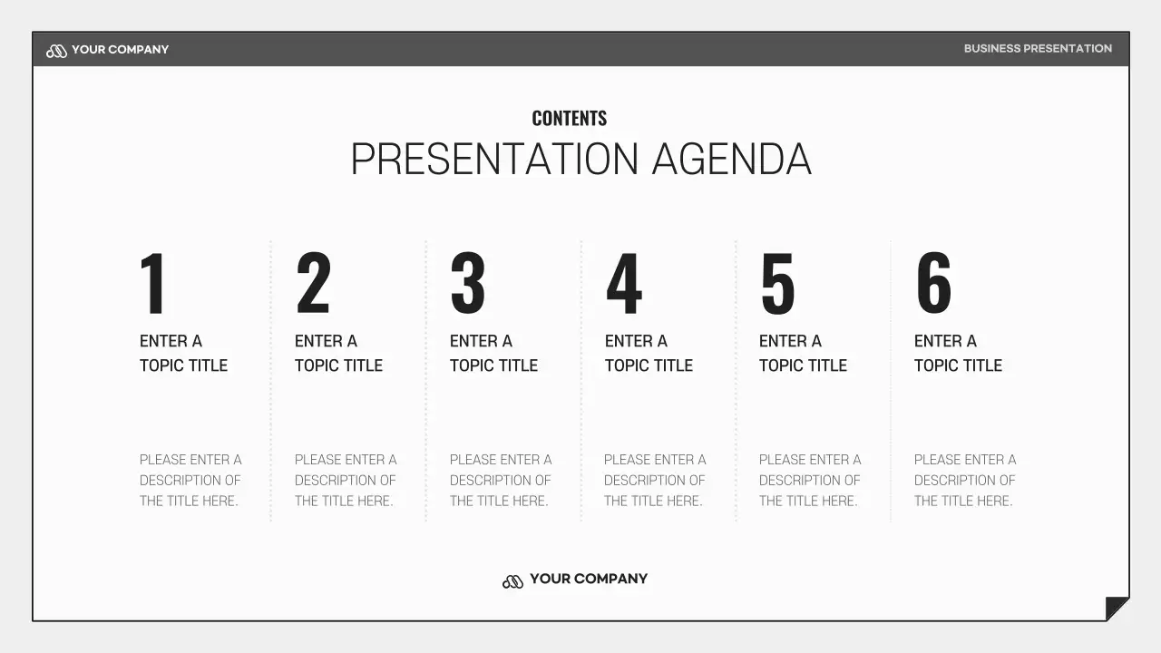 White Minimal Business Report Presentation