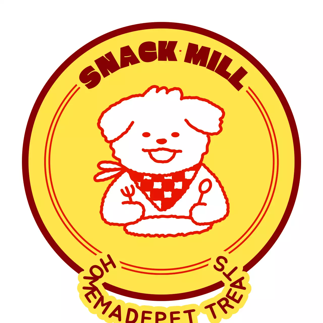 Toko Perawatan Anjing Kuning Coklat Merah