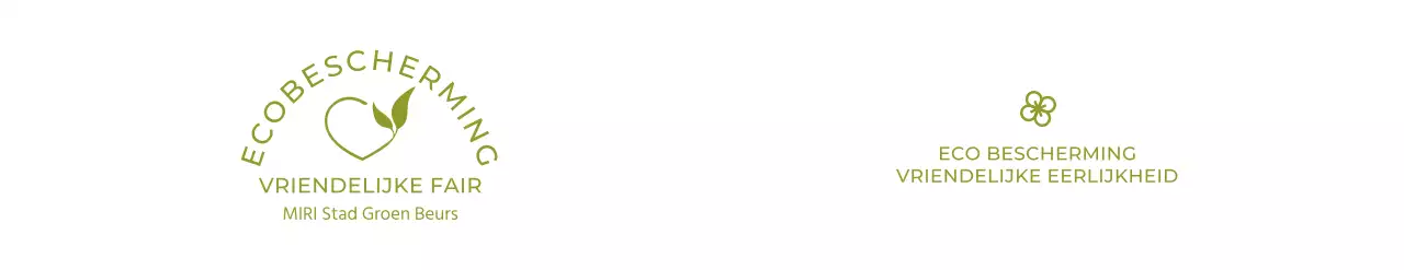 Milieuvriendelijk beursconcept met het logo Line of Green