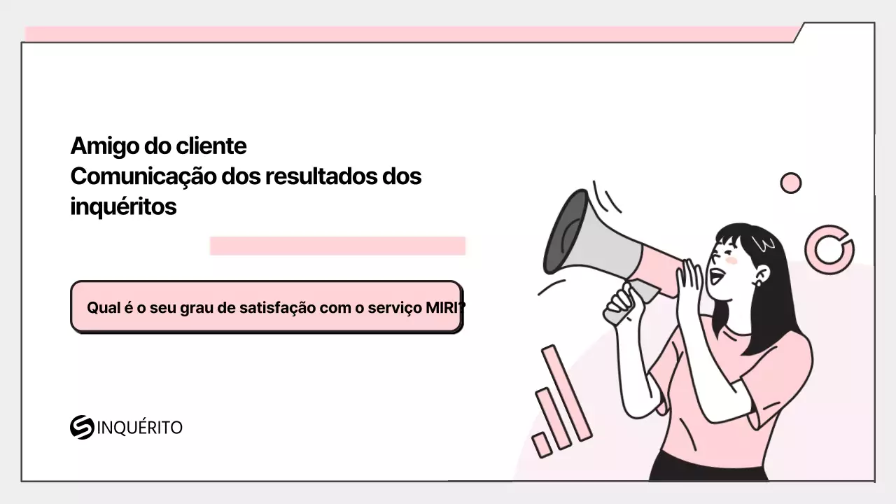 Relatório simples dos resultados do inquérito cor-de-rosa