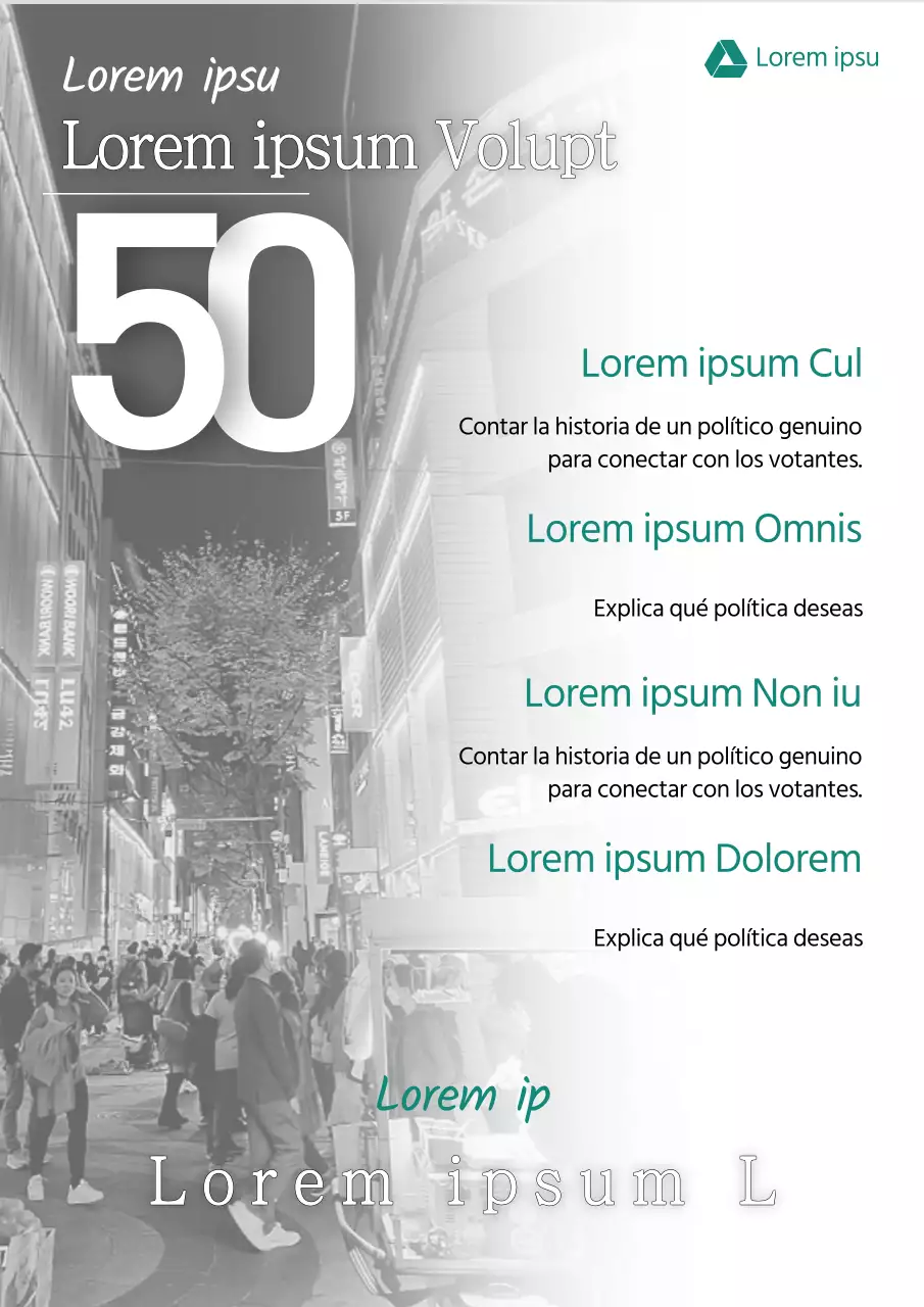 Promocionar a los candidatos a las elecciones con resúmenes y sencillez