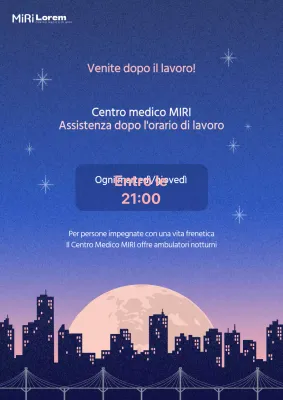 Promuovere la cura della notte con accenti blu e lavanda