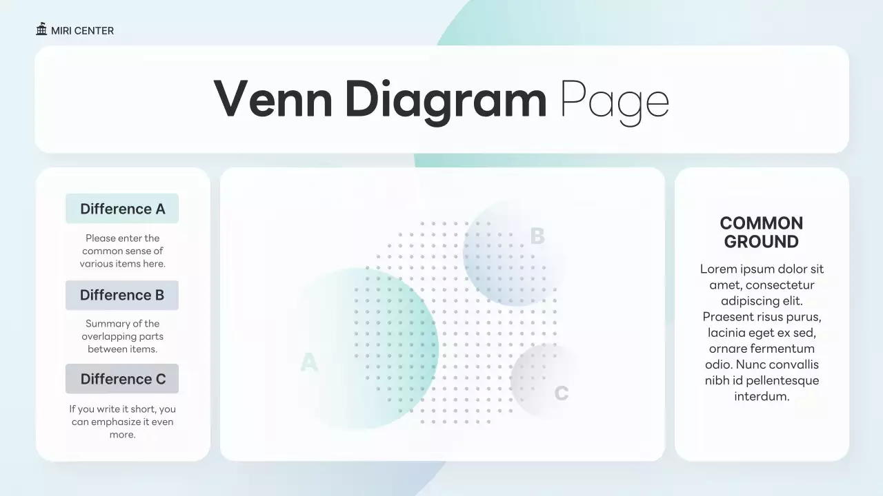 민트 모던 NGO 프레젠테이션