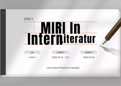 Eine einfache schwarz-weiße Ankündigung einer Firmenveranstaltung