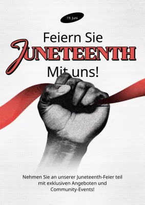 Schwarzer und roter Schwerpunkt Konzept Rabatt Anzeige