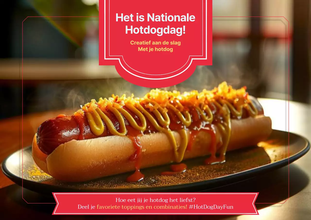 Het is nationale hotdogdag!