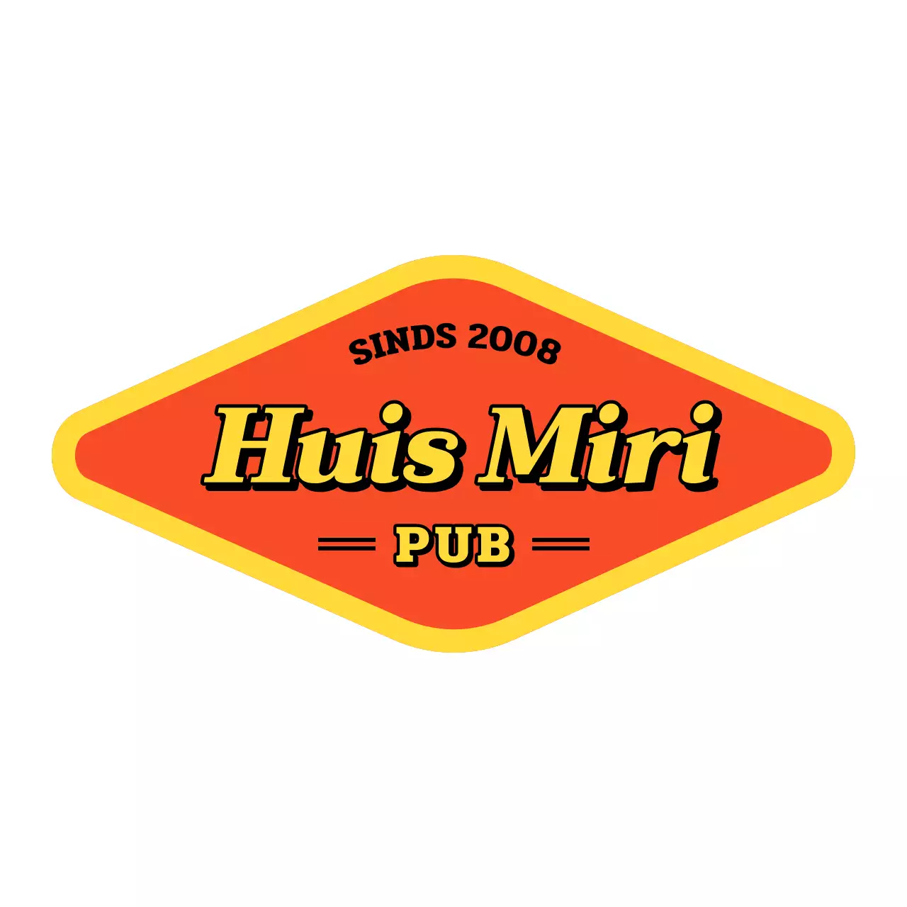 Promoot de Oranje-Gele Ruit Pub