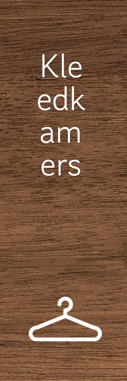 Donkere achtergrond witte tekst ziekenhuis pictogram gids