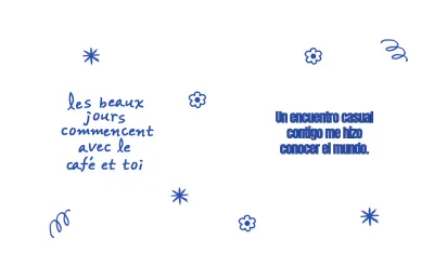 Artículos de inspiración vintage con texto manuscrito y dibujos hechos a mano