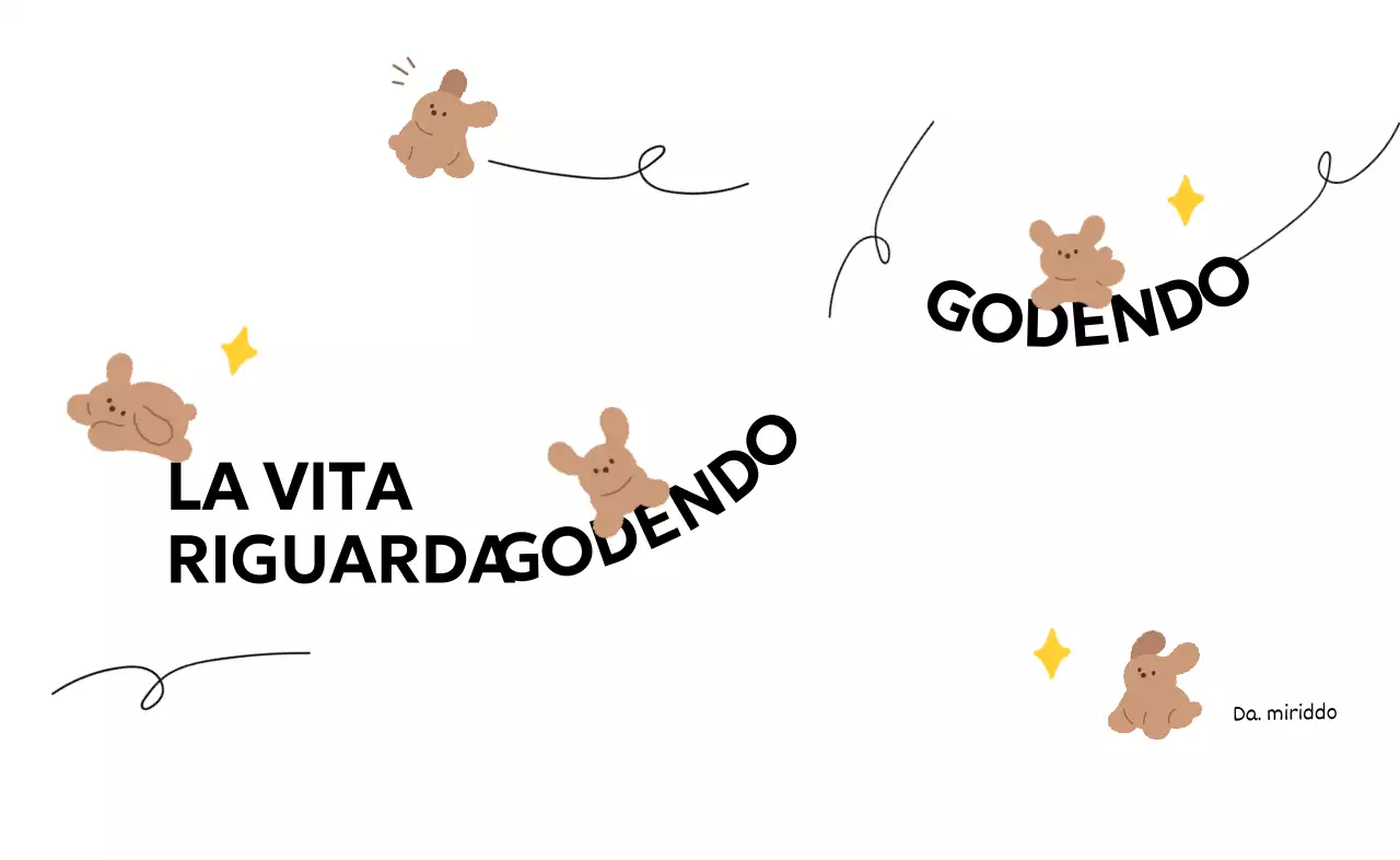 Una combinazione di linee di disegno e testo con immagini di teneri cuccioli Merchandising personalizzato