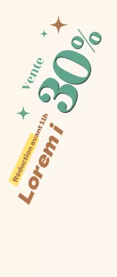 Promouvoir kaki marron soldes texte