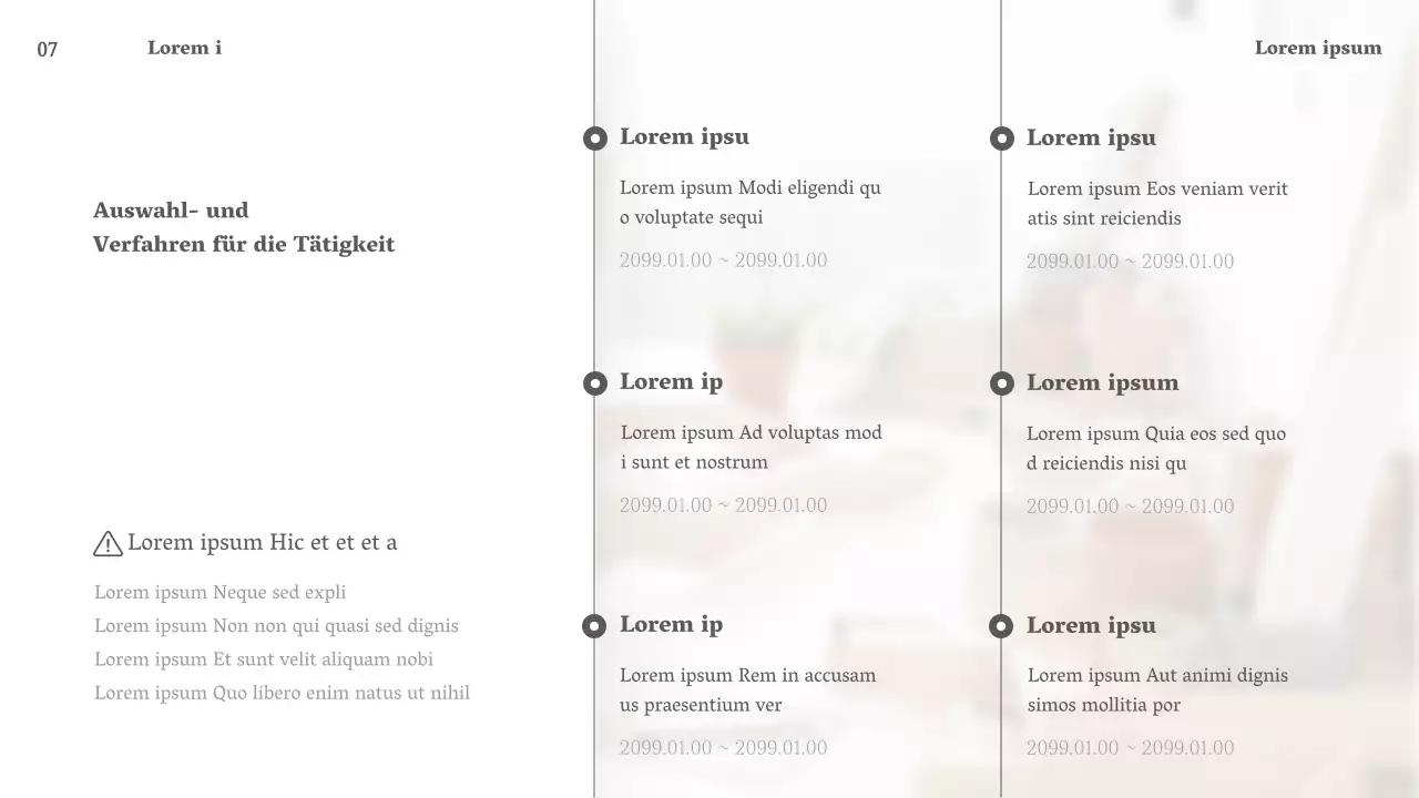 Werben Sie für Ihr Raumvermietungsgeschäft mit einem einfachen weißen Hintergrund
