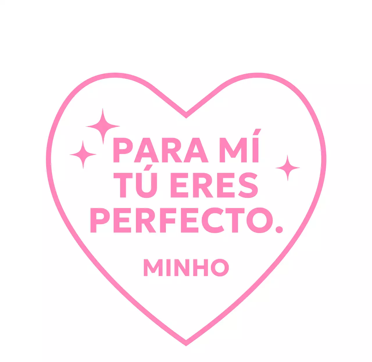 Diseño de corazón con un ribete para darle un toque encantador