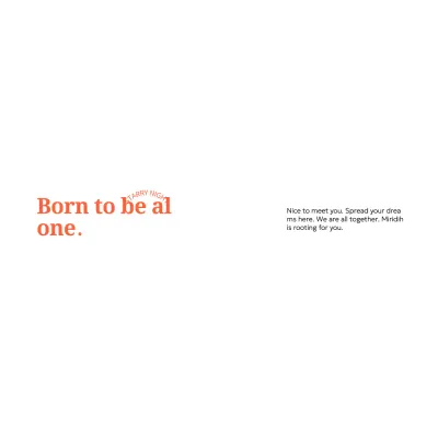 Perlengkapan selamat datang perusahaan yang terinspirasi dari gaya vintage dengan serif merah dan teks melengkung