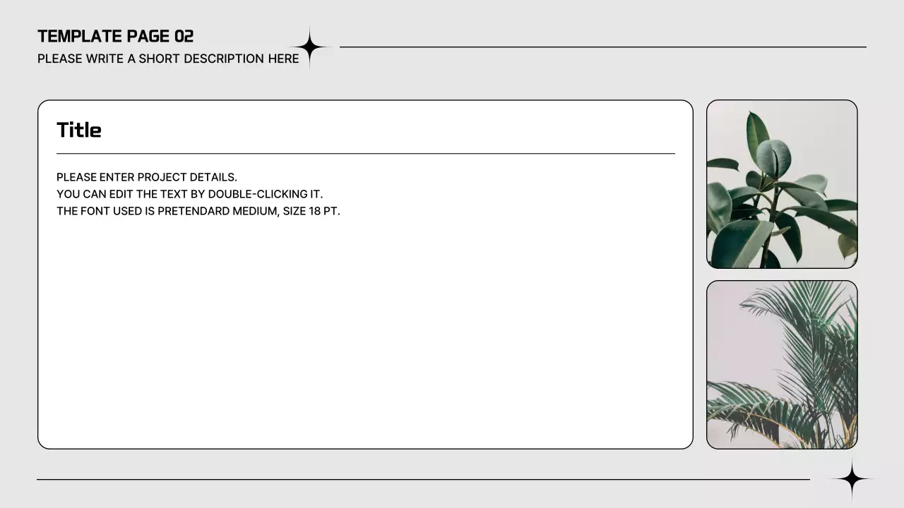 Grey Minimal Business Template Presentation