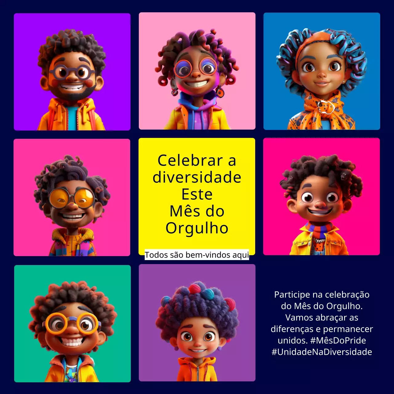 Celebrar a diversidade neste mês do orgulho