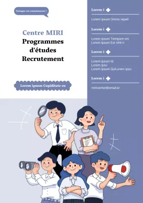 Un guide pour recruter des instructeurs pour les programmes "bleu et blanc" à la mode