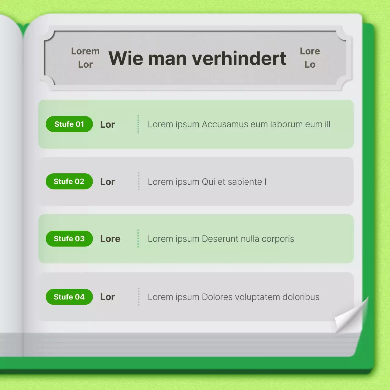 Förderung eines gemütlichen geriatrischen Krankenhauses in Chartreuse und Grün