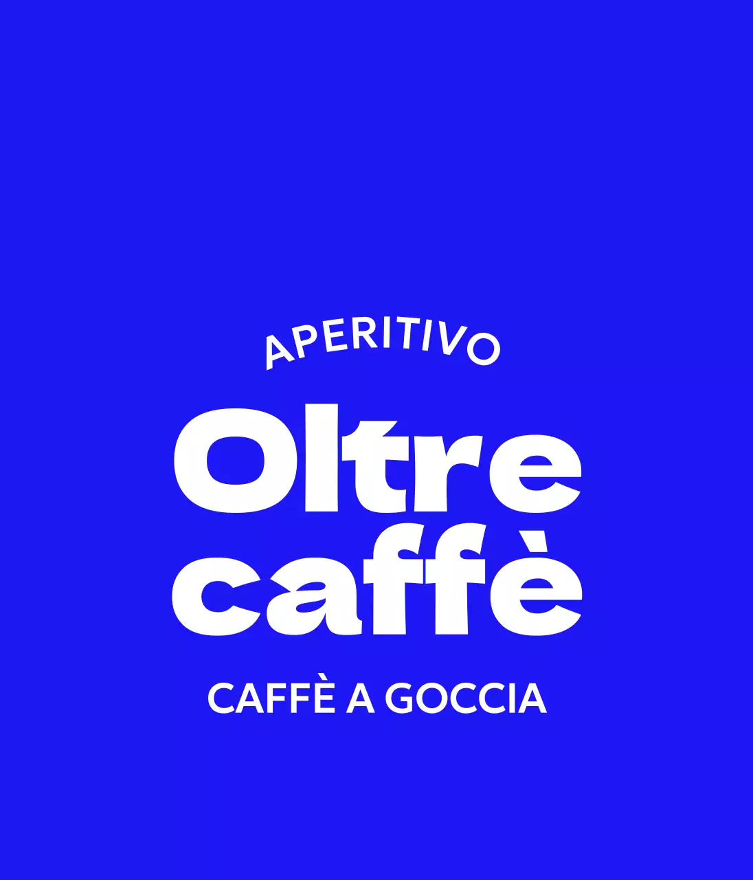 Merce semplice da bar con testo curvo e onde gialle