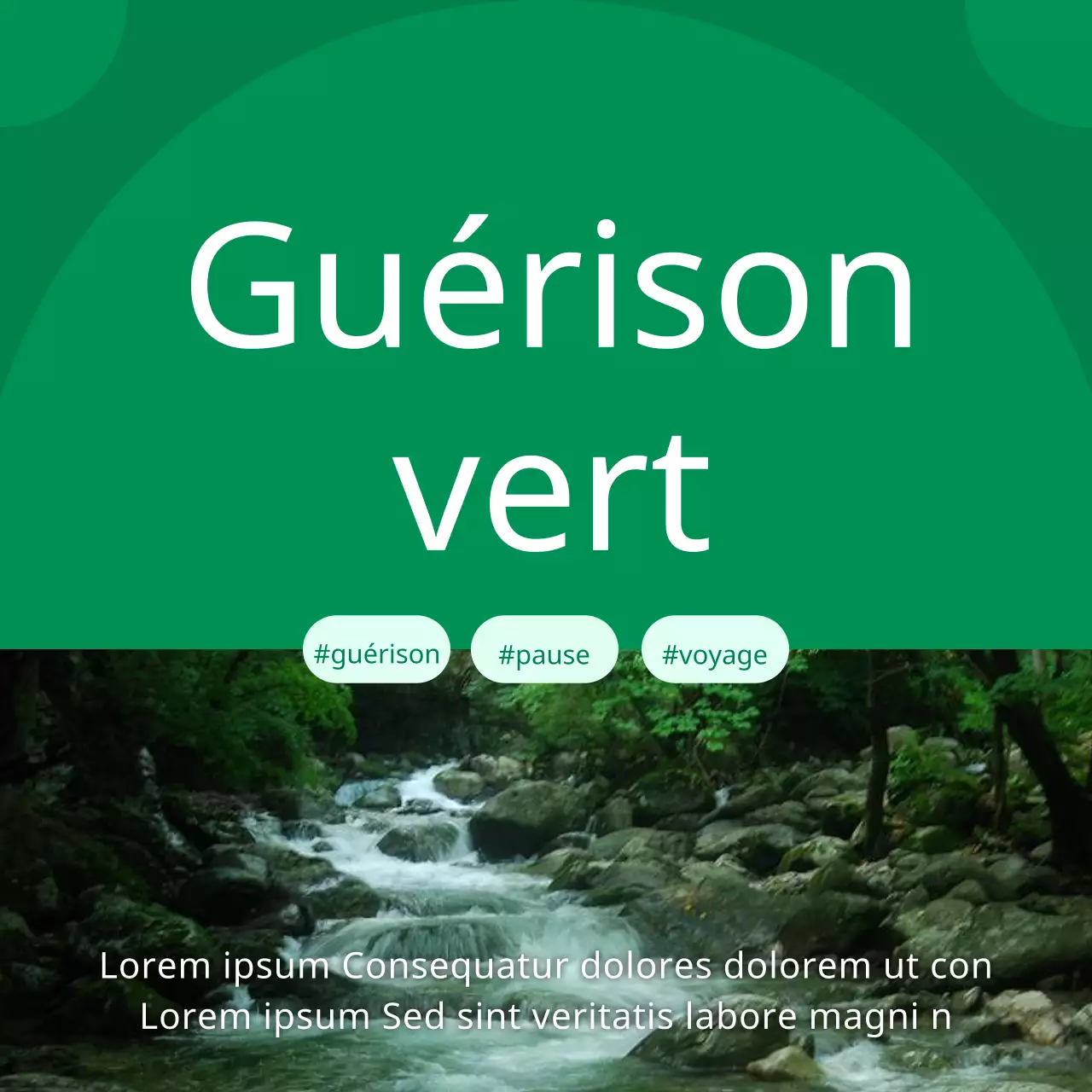 Couvertures de médias sociaux simples aux couleurs de l'orange et de l'arc-en-ciel