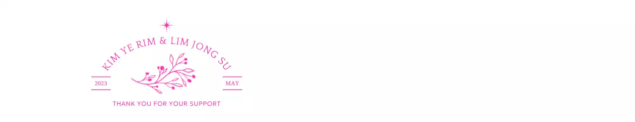 タイポグラフィとフラワーイラストを活用した結婚式の引き出物デザイン