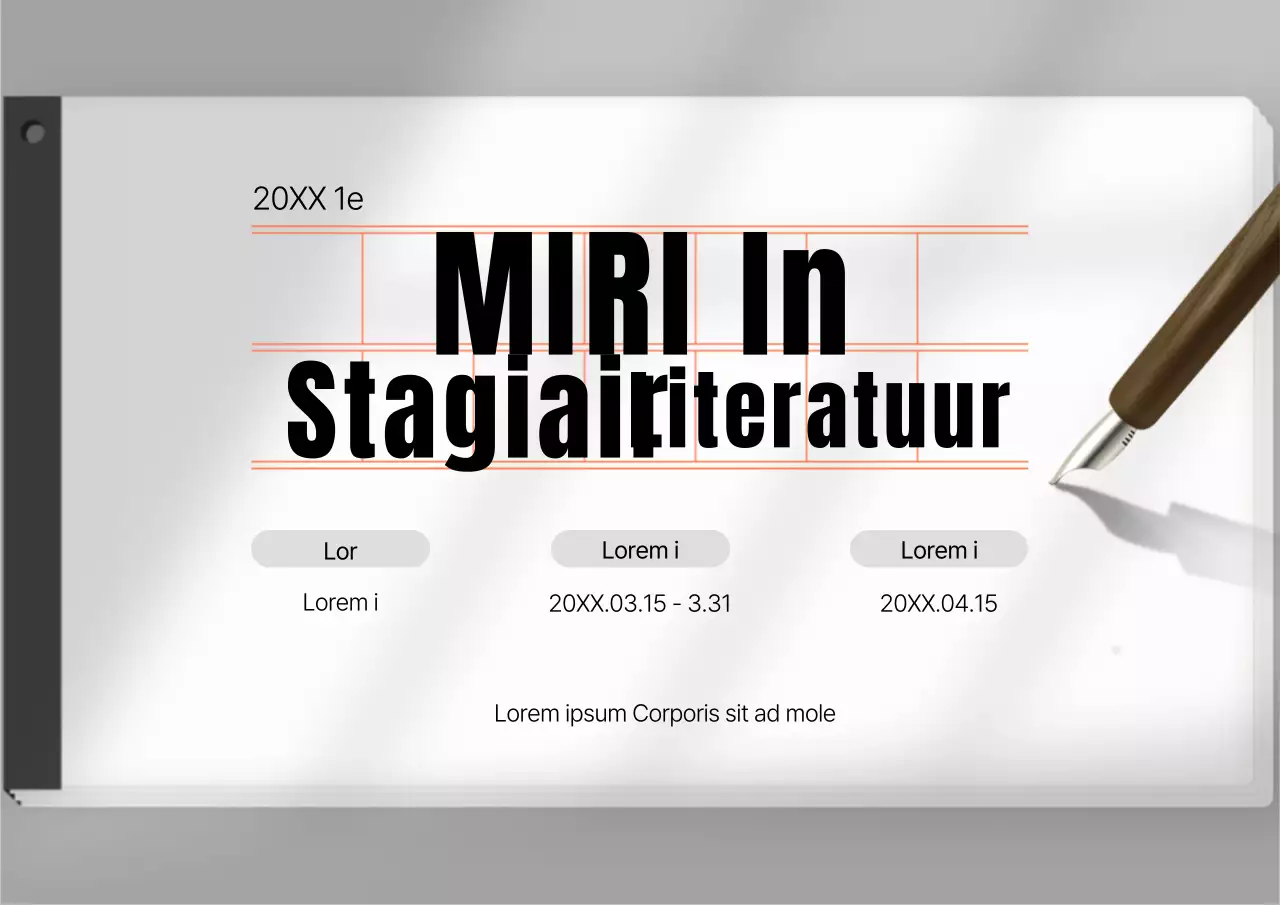 Een eenvoudige zwart-wit aankondiging van een bedrijfsevenement