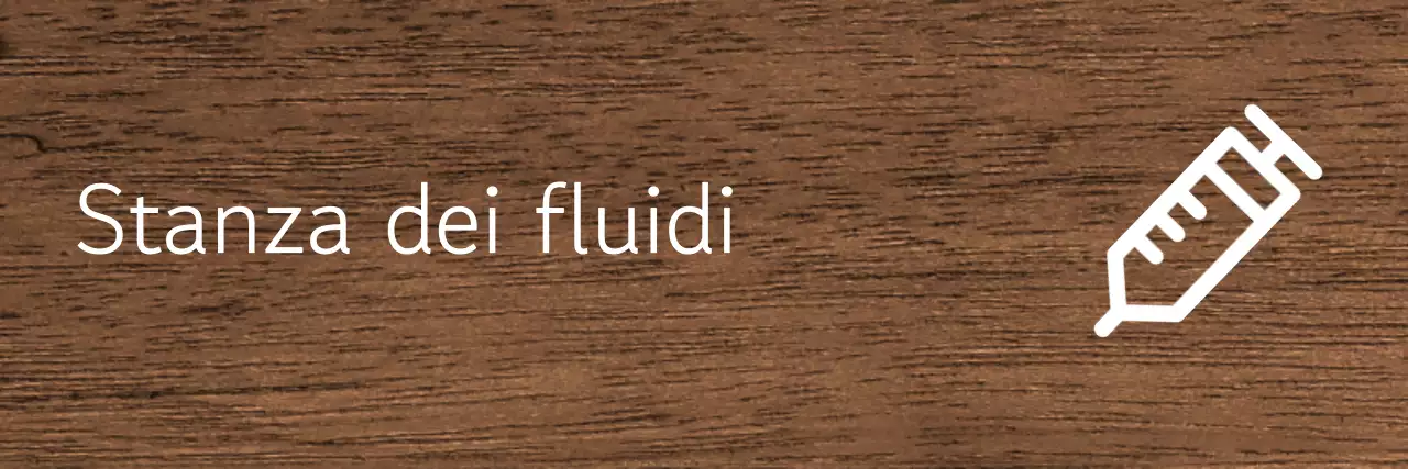 Guida all'icona dell'ospedale con testo bianco e sfondo scuro