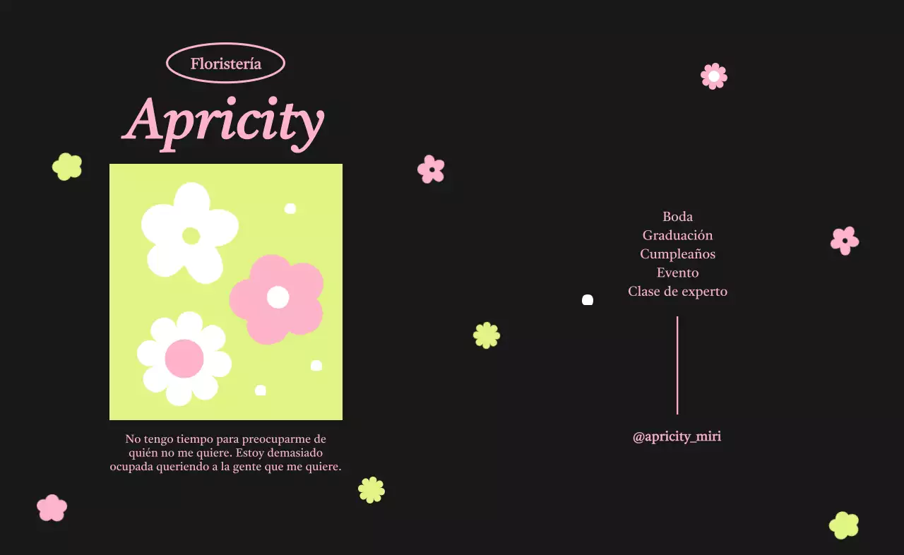 Un bonito diseño floral para su próxima promoción