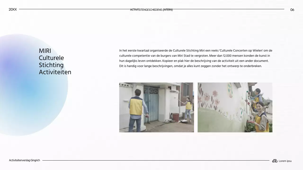 Moderne rapporten in wit