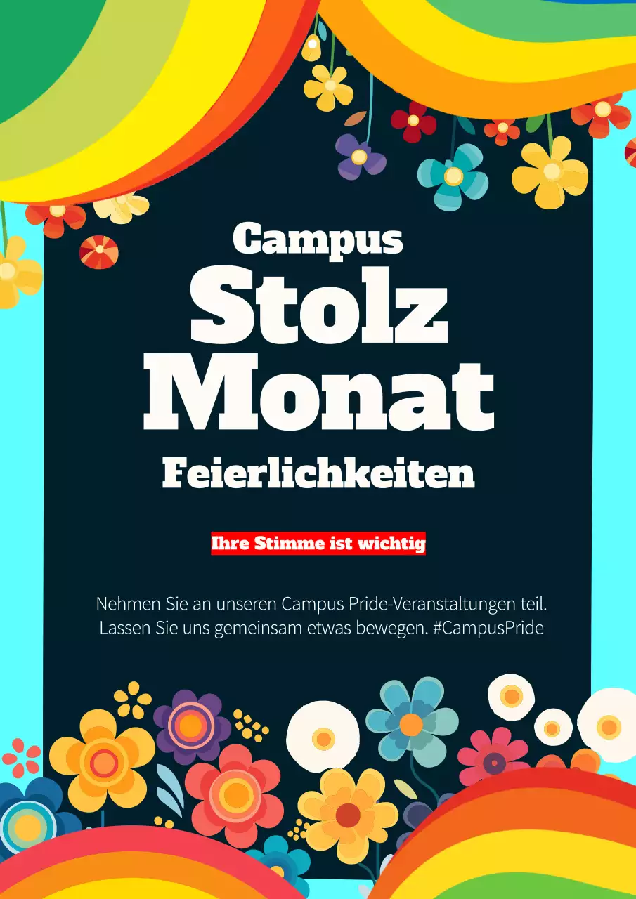 Feier zum Monat des Campus-Stolzes