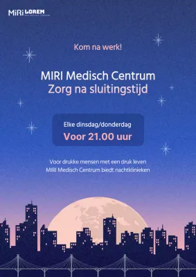 Bevorder nachtverzorging met blauwe en lavendel accenten