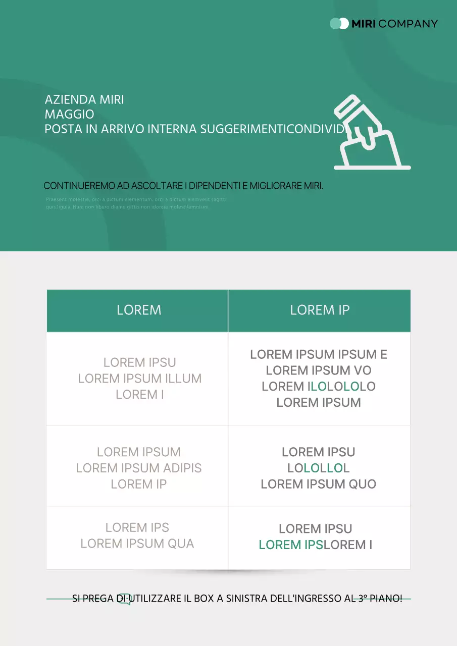 Semplice invio di abstract e avori e annuncio dei risultati