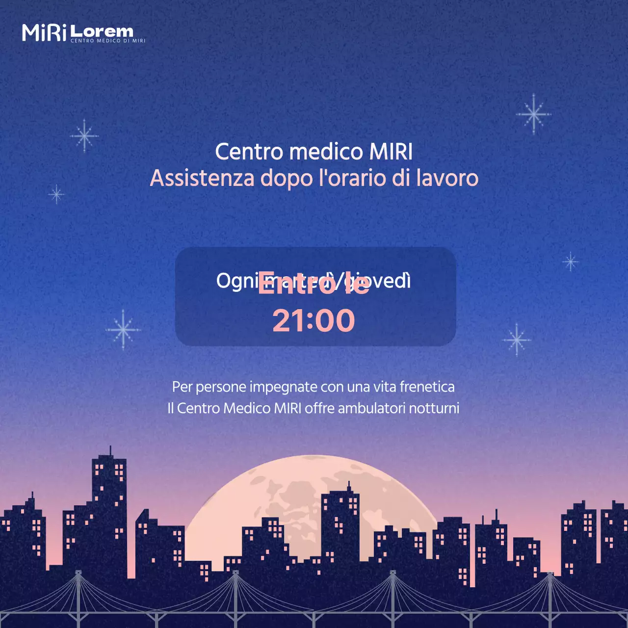 Promuovere la cura della notte con accenti blu e lavanda