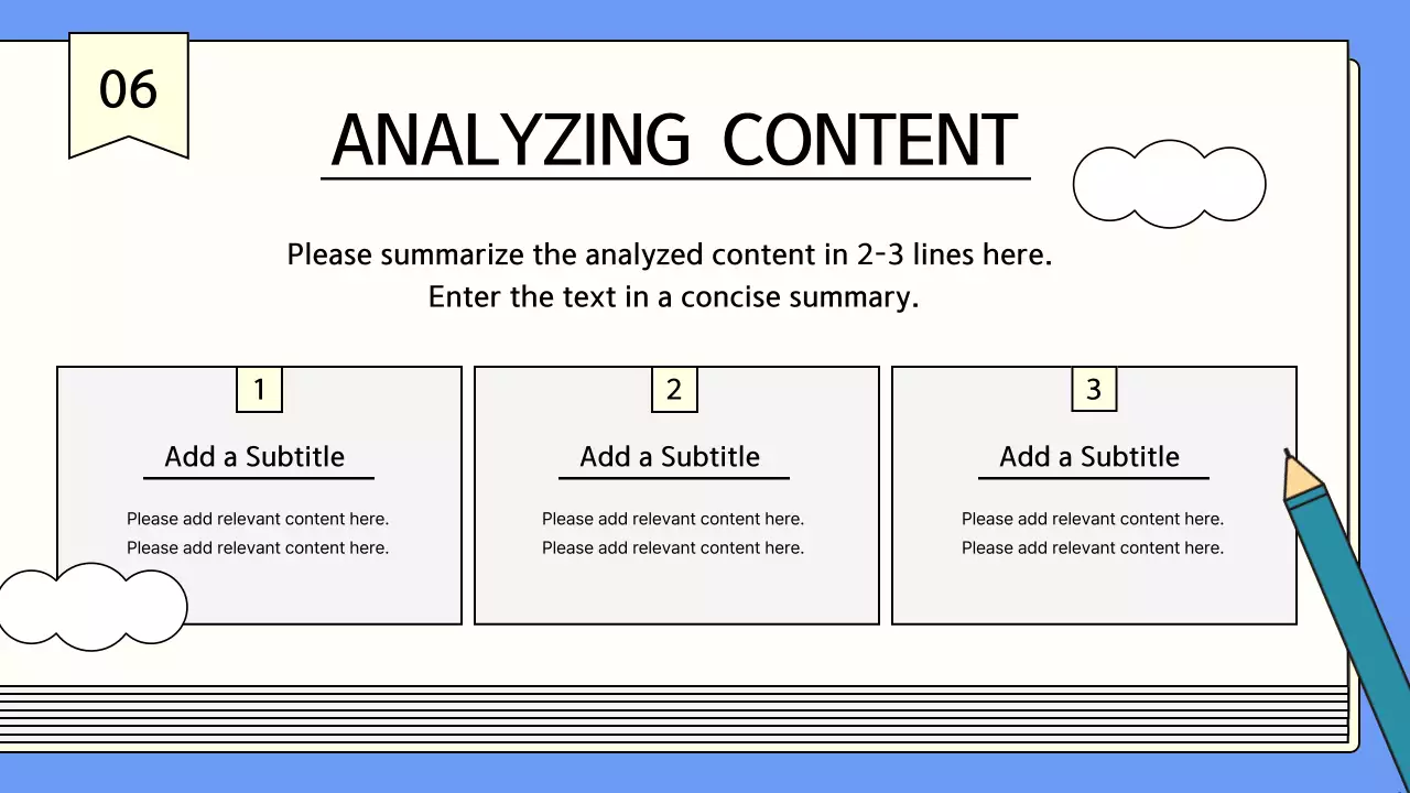 그린 심플 북 프리젠테이션