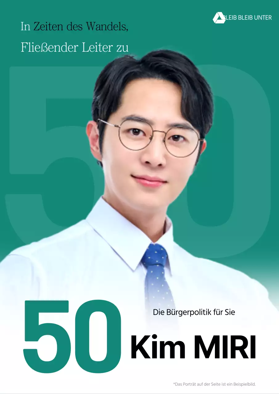 Förderung von Wahlkandidaten mit Kurzbeschreibungen und Einfachheit