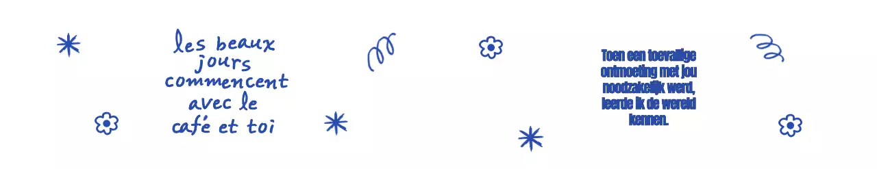 Op vintage geïnspireerde merchandise met handgeschreven tekst en handgetekend artwork