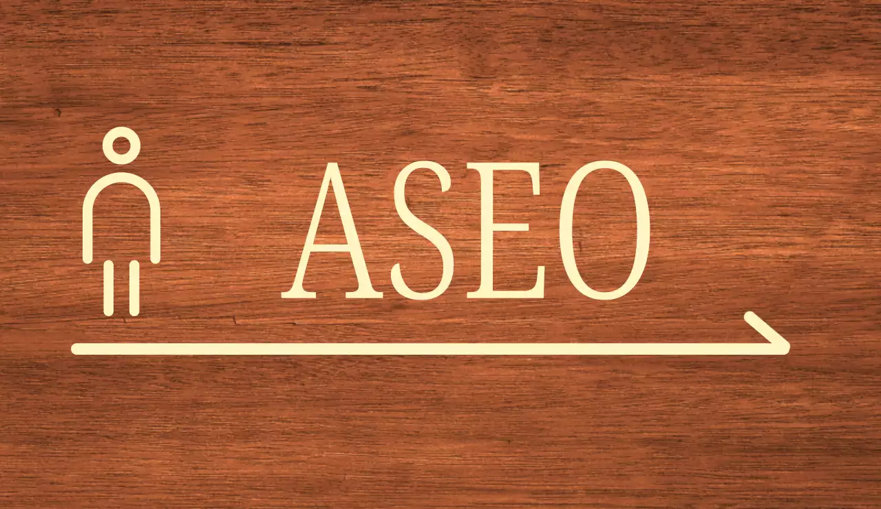 Icono del hombre beige Ubicación del aseo