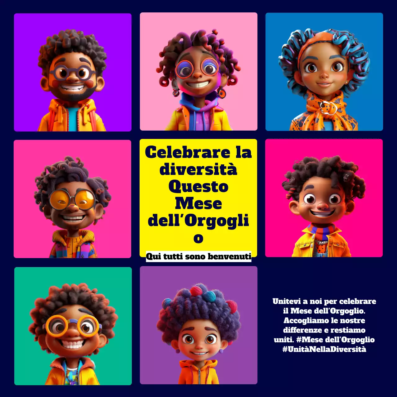 Celebrate la diversità nel Mese dell'Orgoglio