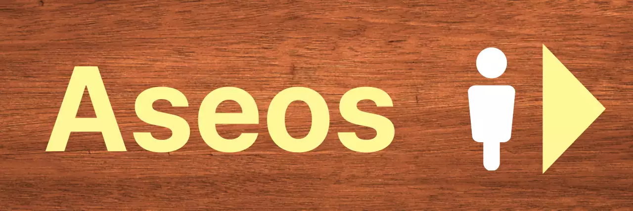 Marcas de aseo de punto blanco amarillo