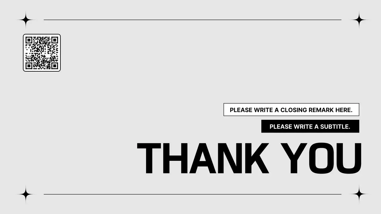 Grey Minimal Business Template Presentation