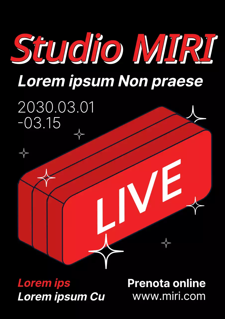 Promuovere la pop art rossa e nera dei briefing sulla strategia di studio universitaria.